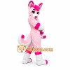 Pink Cat Mascot Costume Pink Cat Mascot Costume