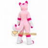 Pink Cat Mascot Costume Pink Cat Mascot Costume