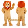Orange Lion Mascot Costume