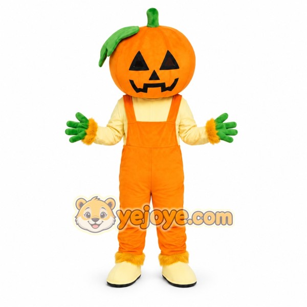 Pumpkin Character Mascot Costume Pumpkin Character Mascot Costume