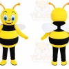 Yellow Bee Mascot Costume