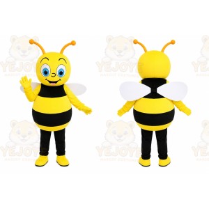Yellow Bee Mascot Costume
