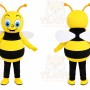 Yellow Bee Mascot Costume