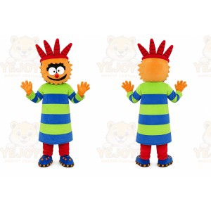 Red Hair Boy Mascot Costume