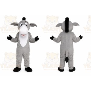 Gray Donkey Mascot Costume