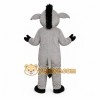 Gray Donkey Mascot Costume Gray Donkey Mascot Costume
