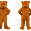 Brown Bear Mascot Costume