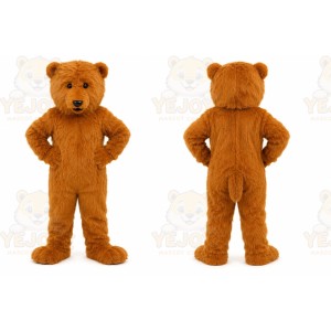 Brown Bear Mascot Costume