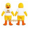 Yellow Duck Shirt Mascot Costume
