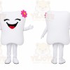 Toothbrush Tooth Mascot Costume