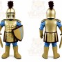 Gold Knight Mascot Costume