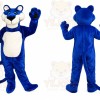 Blue Tiger Mascot Costume