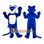 Blue Tiger Mascot Costume