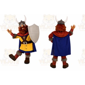 Viking Warrior Mascot Costume