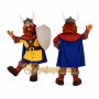 Viking Warrior Mascot Costume