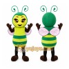Green Bee Mascot Costume