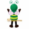 Green Bee Mascot Costume