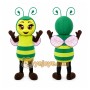 Green Bee Mascot Costume