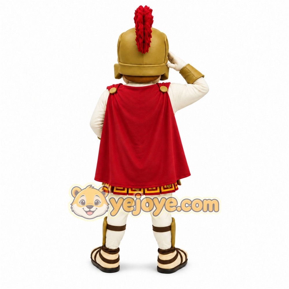 Roman Warrior Mascot Costume Roman Warrior Mascot Costume