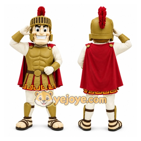 Roman Warrior Mascot Costume
