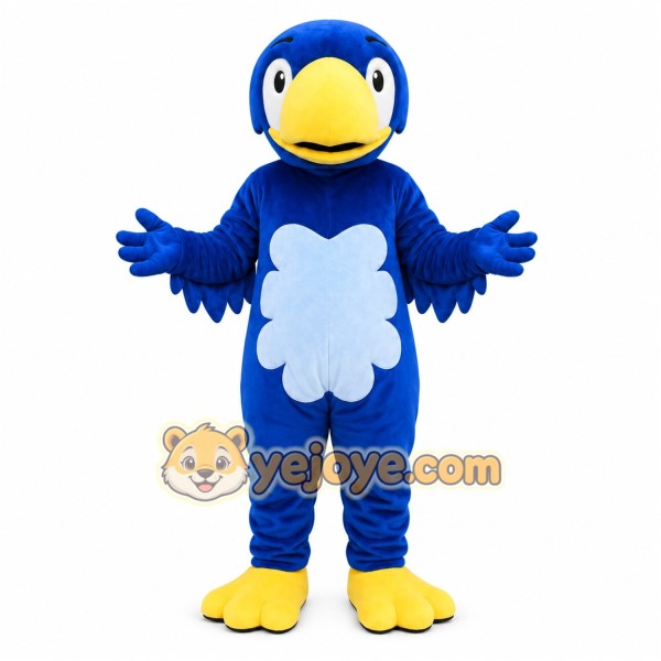 Blue Bird Mascot Costume