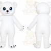 White Bear Mascot Costume