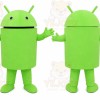 Green Android Mascot Costume