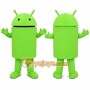 Green Android Mascot Costume