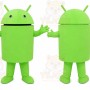 Green Android Mascot Costume