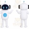 White Robot Mascot Costume