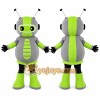 Green Robot Bug Mascot Costume Green Robot Bug Mascot Costume