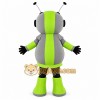 Green Robot Bug Mascot Costume Green Robot Bug Mascot Costume