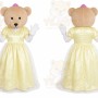 Bear Yellow Dress Mascot Costume