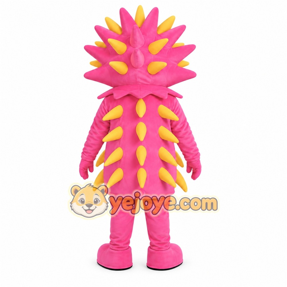 Pink Hedgehog Mascot Costume Pink Hedgehog Mascot Costume