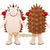 Beige Hedgehog Mascot Costume Beige Hedgehog Mascot Costume