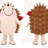 Beige Hedgehog Mascot Costume