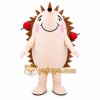 Beige Hedgehog Mascot Costume Beige Hedgehog Mascot Costume