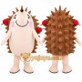 Beige Hedgehog Mascot Costume