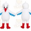 White Bird Mascot Costume