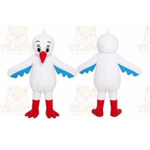 White Bird Mascot Costume
