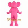 Pink Elephant Mascot Costume