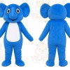 Blue Elephant Mascot Costume