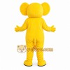 Yellow Elephant Mascot Costume