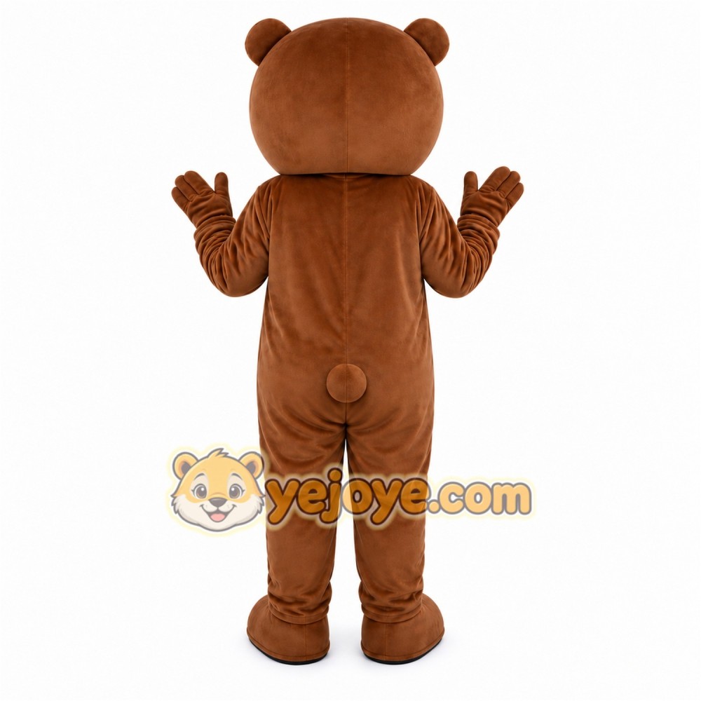 Brown Bear Mascot Costume Brown Bear Mascot Costume
