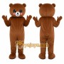 Brown Bear Mascot Costume