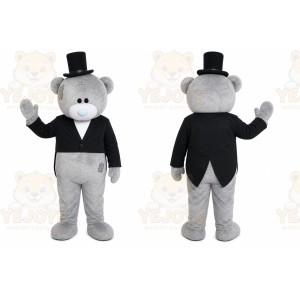 Top Hat Bear Mascot Costume