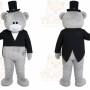 Top Hat Bear Mascot Costume