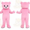 Pink Bear Mascot Costume