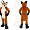 Orange Fox Mascot Costume