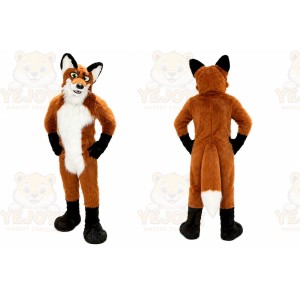 Orange Fox Mascot Costume